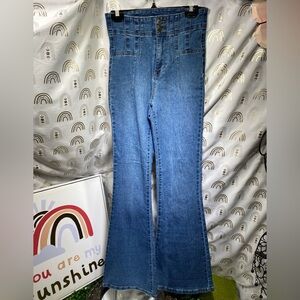 Vanilla Star Classic Denim Flare Jeans